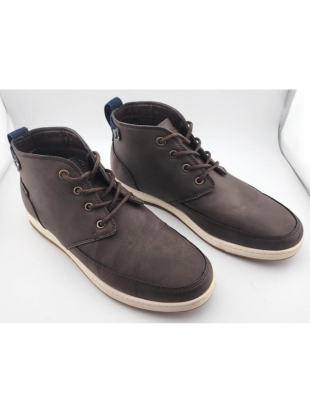 G.H.Bass Atwater Brown Lace-Up Mid Top Chukka Boots Men's Sz8.5 Casual NICE